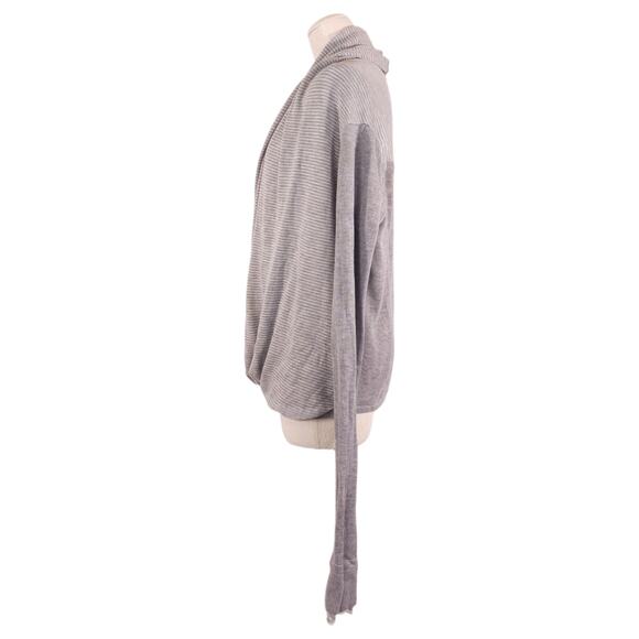 Lululemon Iconic Wrap Heathered Medium Grey / Heathered Light Grey Sz 8 - Picture 2 of 6